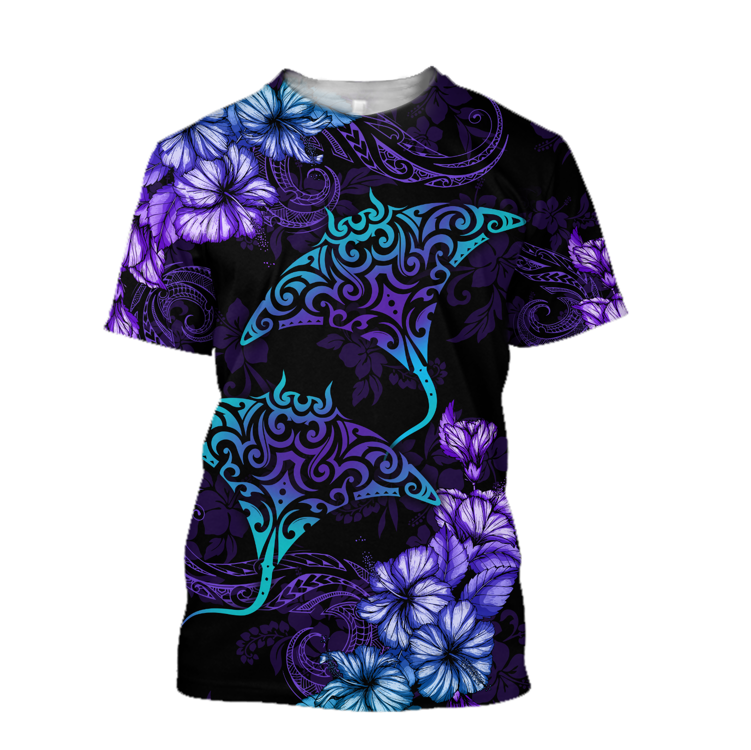 Beautiful Ray Hibiscus T-Shirt - Ah