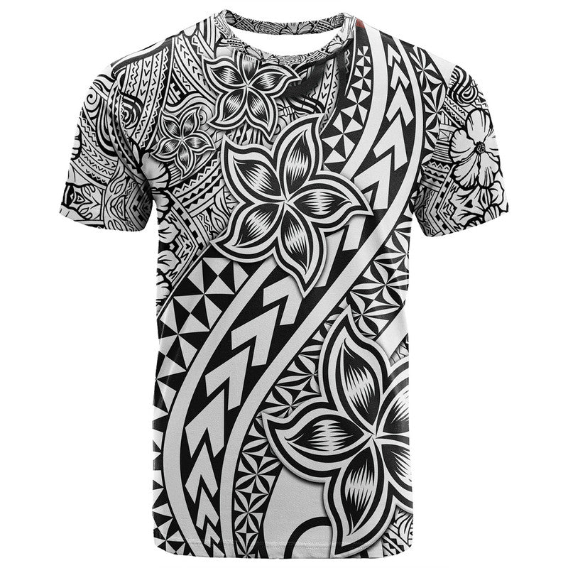 Traditional Polynesian Tribal Tattoo Retro T Shirt Black