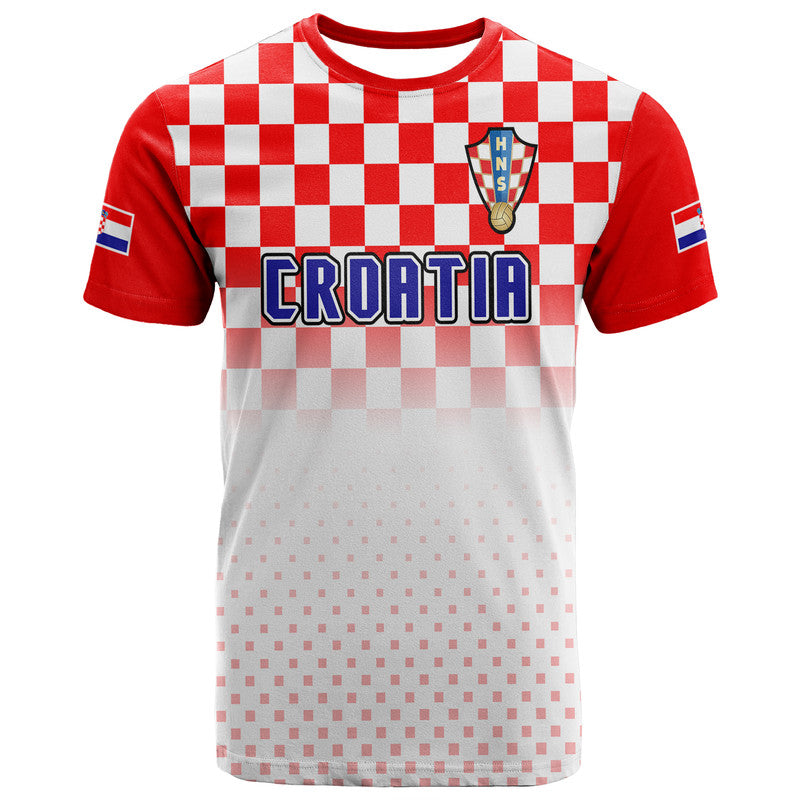 Croatia Hrvatska Football Vibe T Shirt