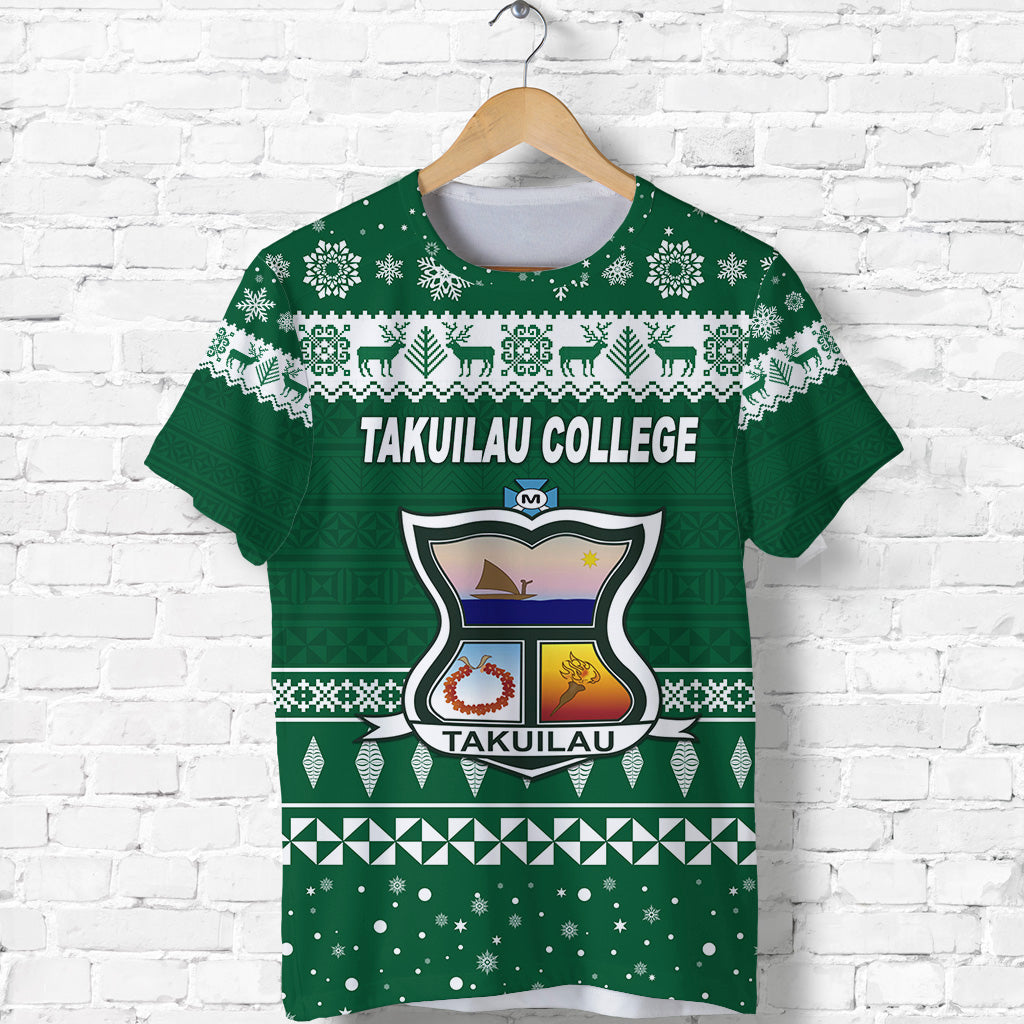 Takuilau College Christmas T Shirt Simple Style