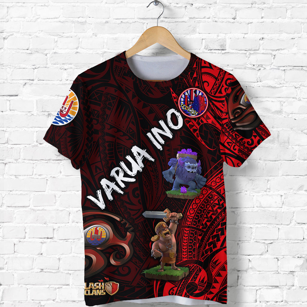 Tahiti Eimeo Teahamai PC T Shirt Team Varua Ino New Black