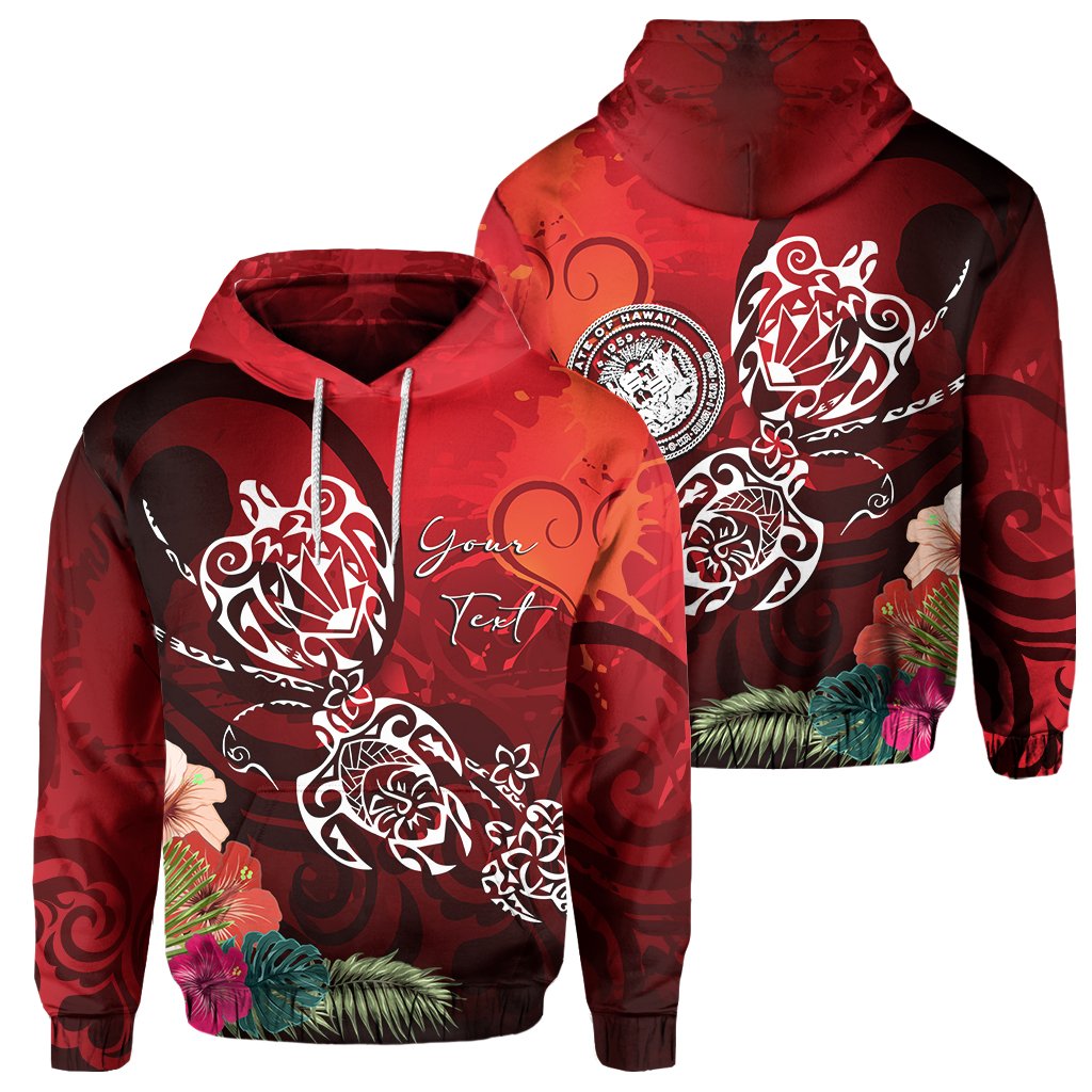 Hawaii Turtle Family Hoodie We Are Family AH