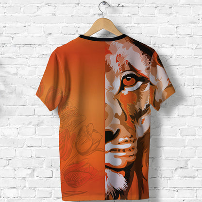 Netherlands T Shirt Style Lusty Dutch Lion