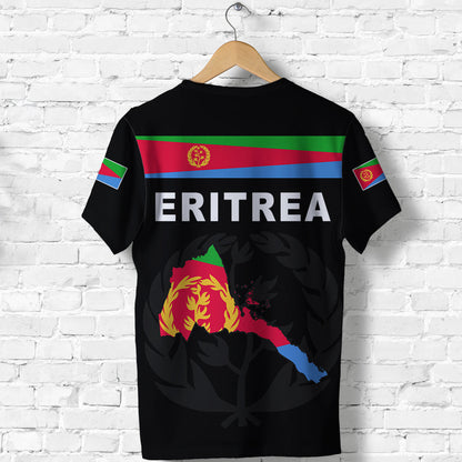 Asmara Eritrean T Shirt Eritrea Lion Proud Olive Symbol
