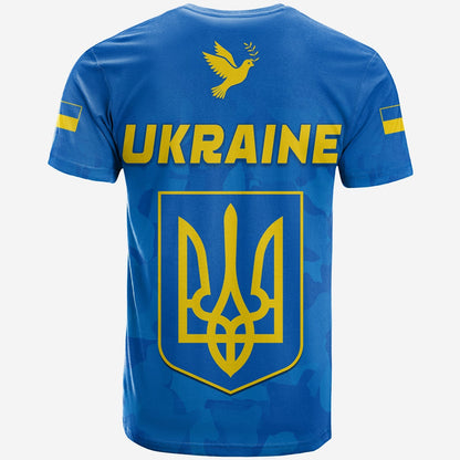 Ukraine T Shirt Always Style Camouflage