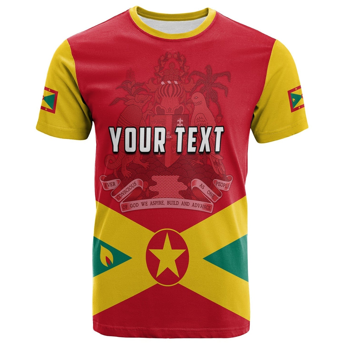 (Custom Personalised) Grenada T Shirt Keep Calm And Love Grenada