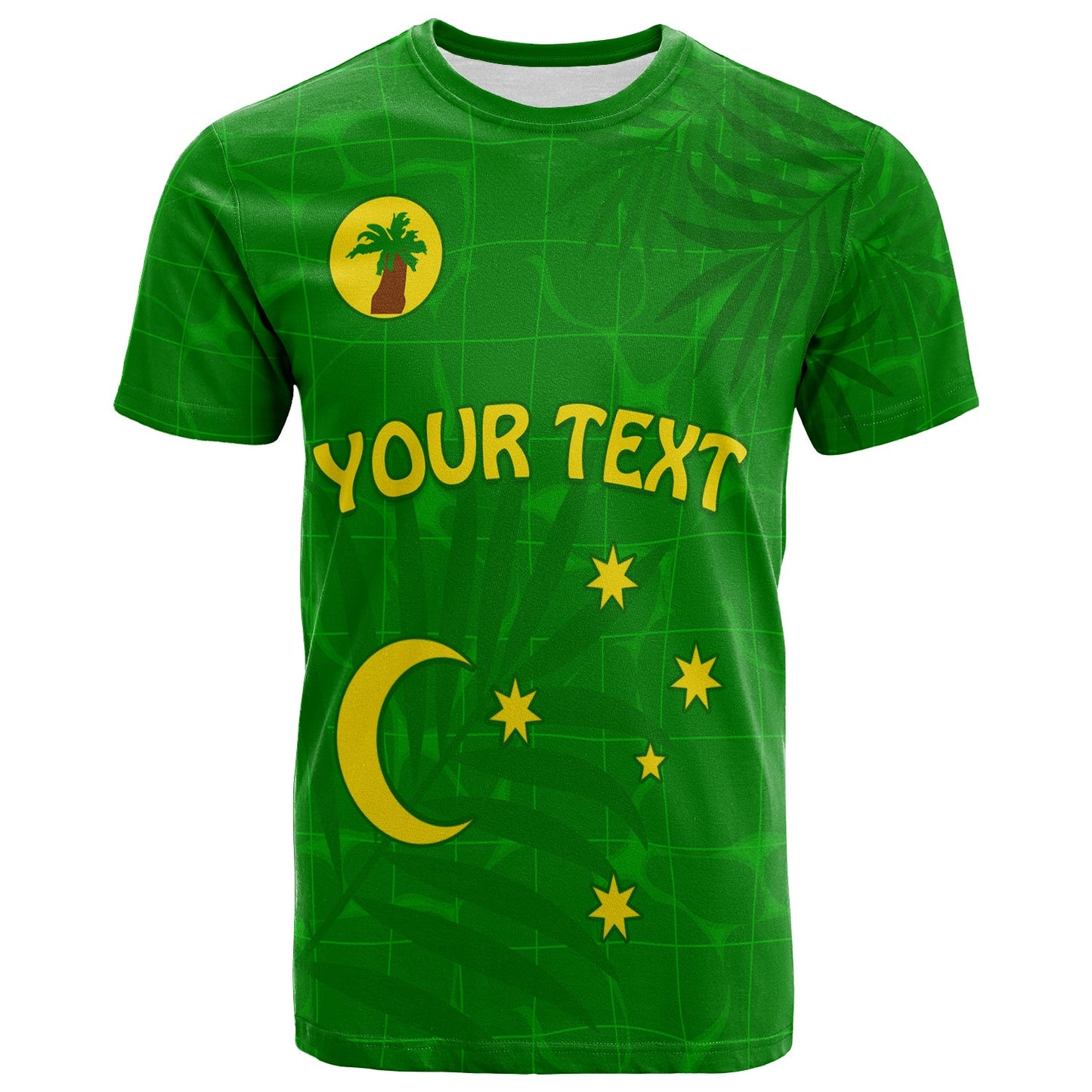 (Custom Personalised) Cocos (Keeling) Islands T Shirt Proud Flag Unique