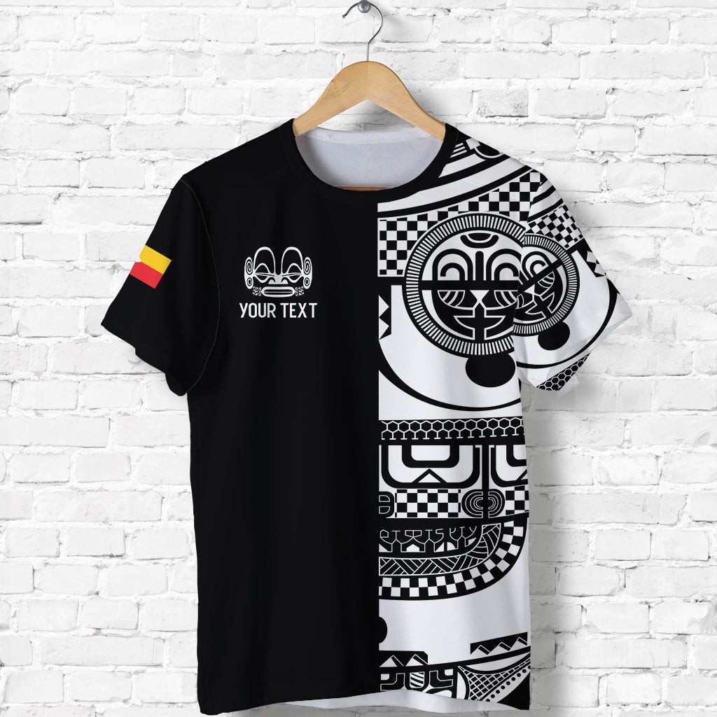 (Custom Personalised) Marquesas Islands Tiki T Shirt Marquesan Tattoo