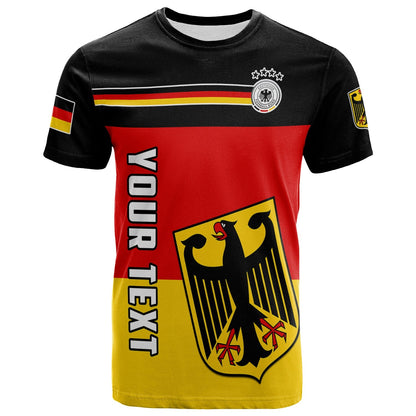 Custom Germany Football T Shirt Deutschland Sporty Style