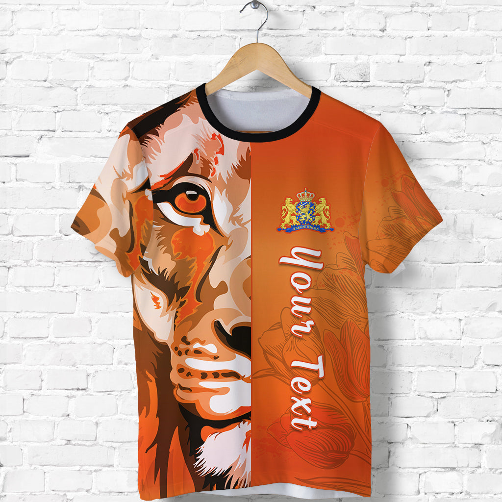 Custom Netherlands T Shirt Style Lusty Dutch Lion