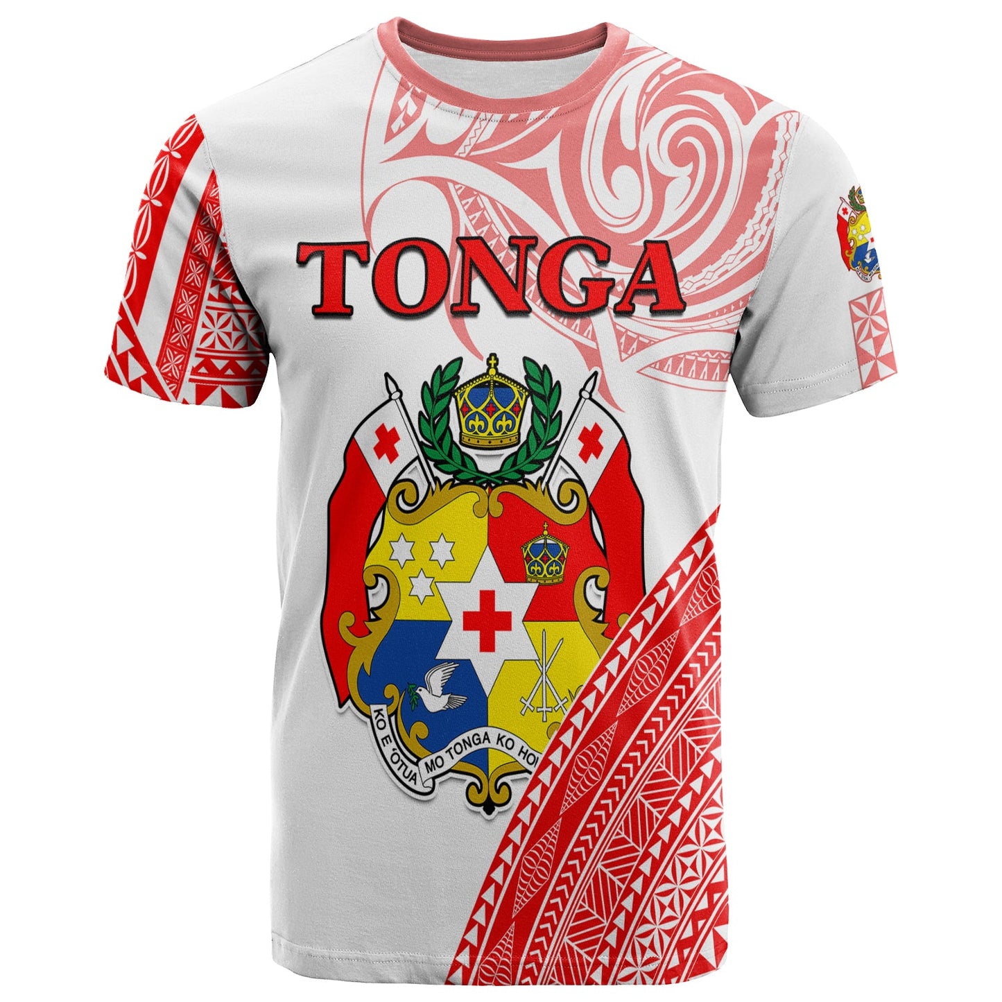Tonga T Shirt Tongan Pattern Blithesome