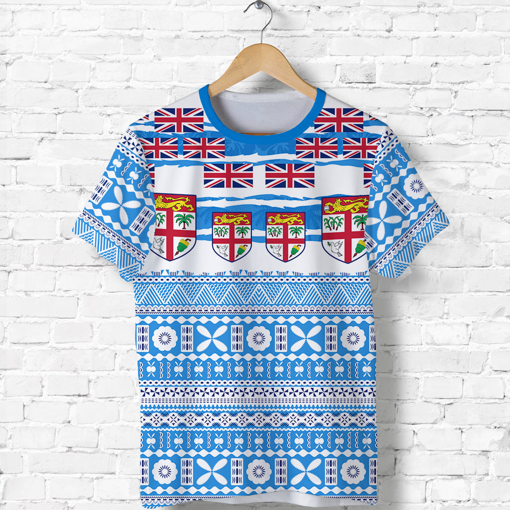 Fiji Polynesian T Shirt Fijian Tropical Flowers