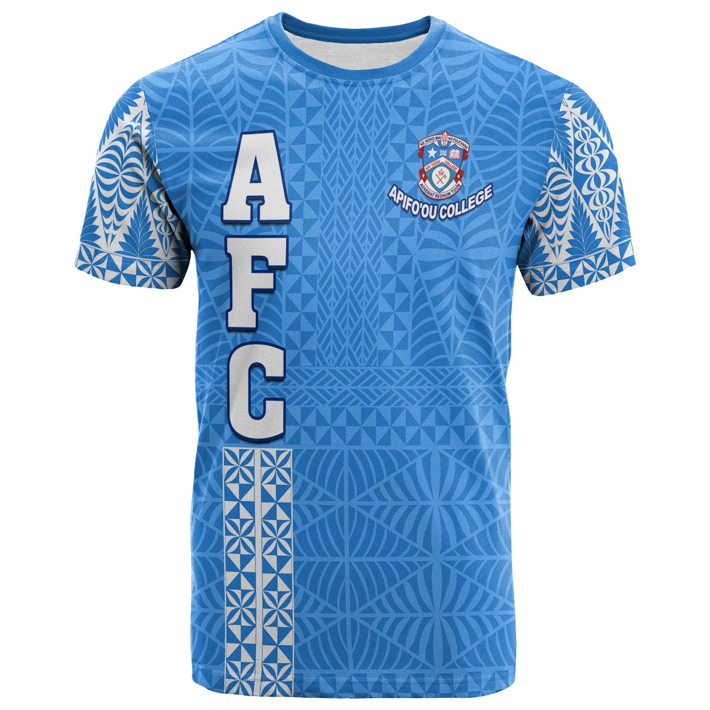 Apifo'Ou College T Shirt Tongan Pattern Afc Lovers
