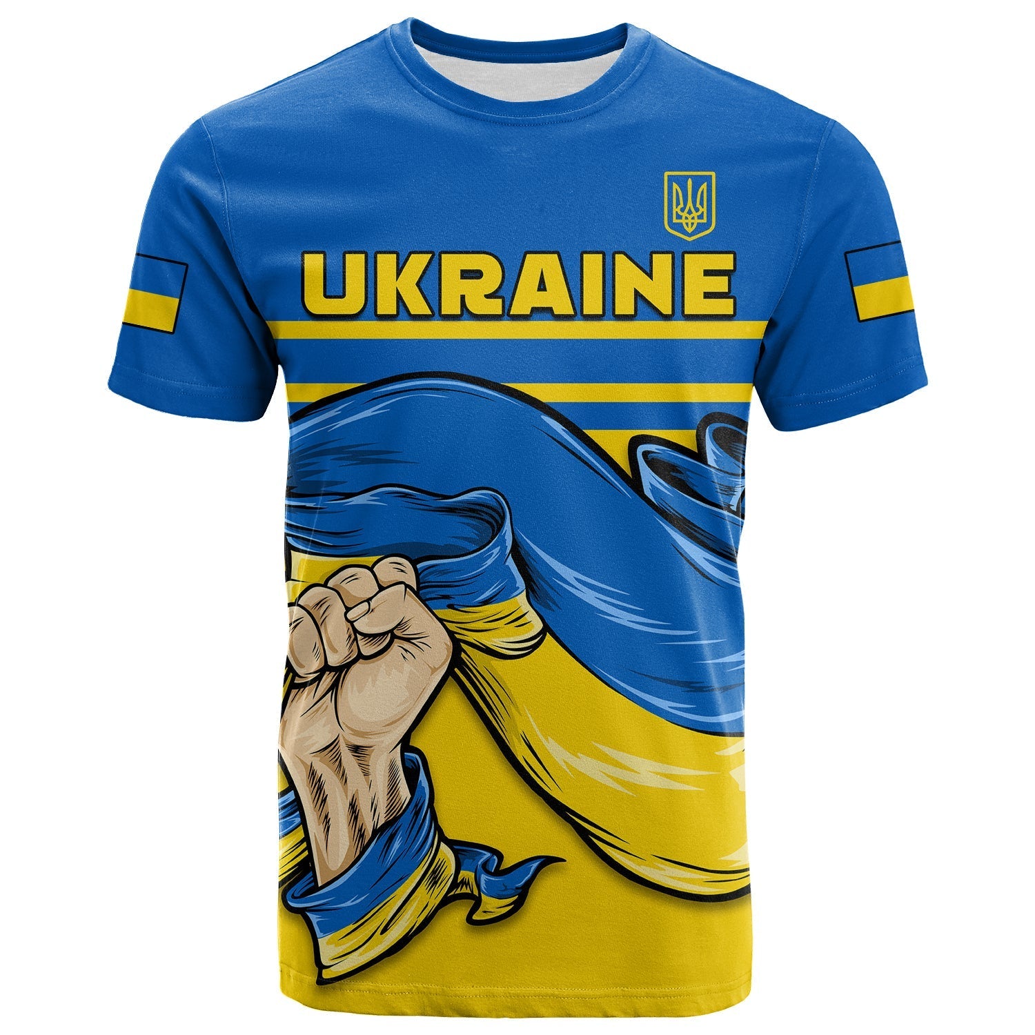 Ukraine T Shirt Strong Ukrainian