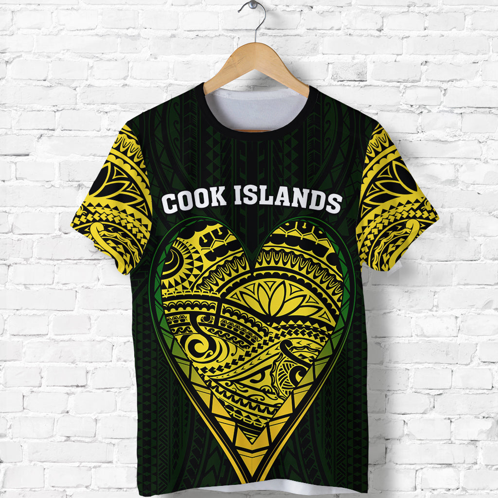 Cook Islands Pattern T Shirt Always In My Heart