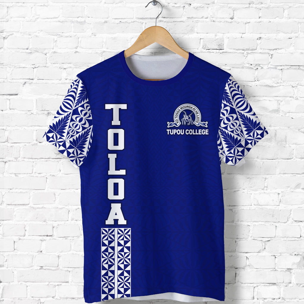 Toloa T Shirt Tupou College Tonga Pattern