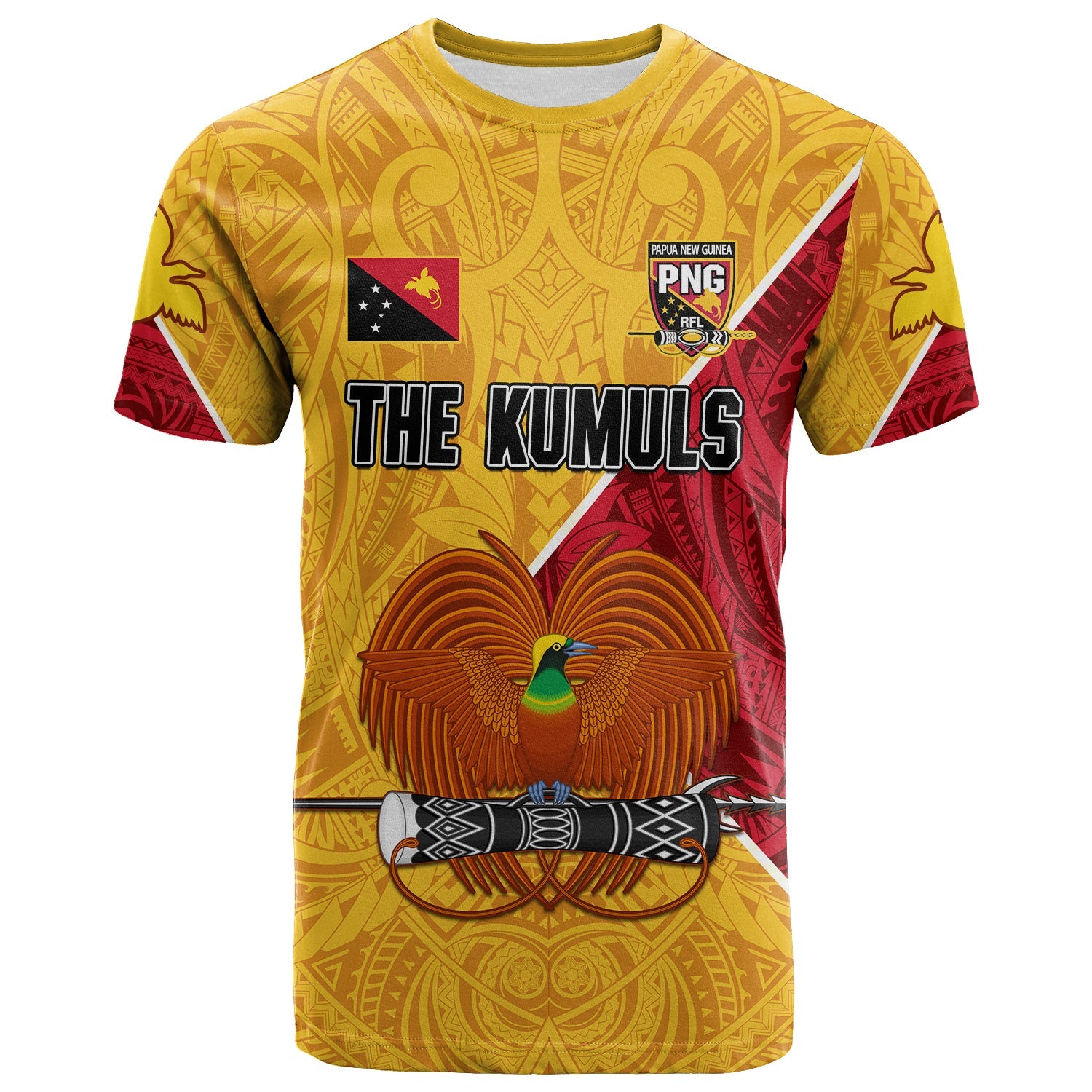 The Kumuls Png T Shirt Papua New Guinea Polynesian Dynamic Style