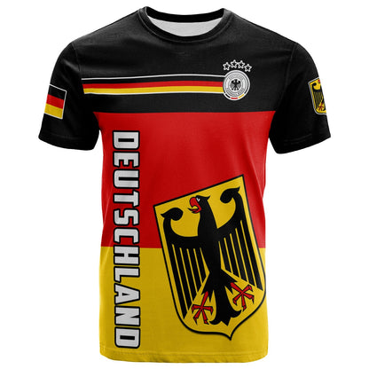 Germany Football T Shirt Deutschland Sporty Style