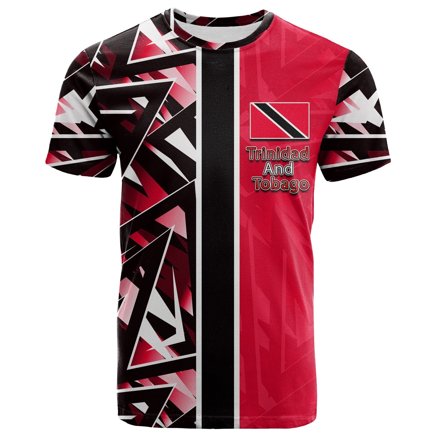 Custom Trinidad And Tobago T Shirt Sport Style