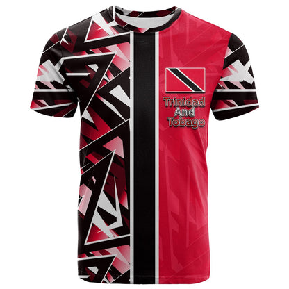 Custom Trinidad And Tobago T Shirt Sport Style