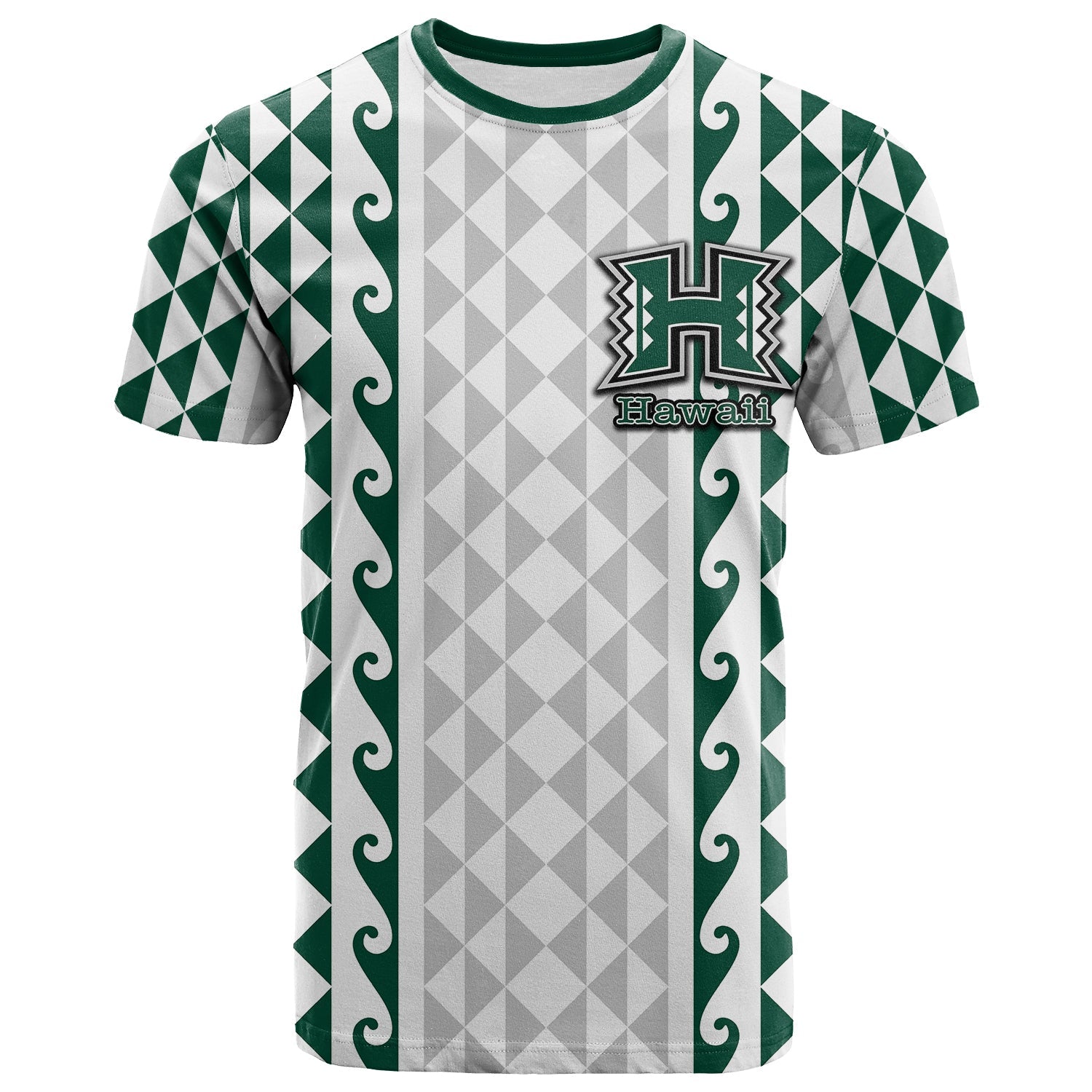  Hawaii Rainbow Wahine Volleyball T Shirt