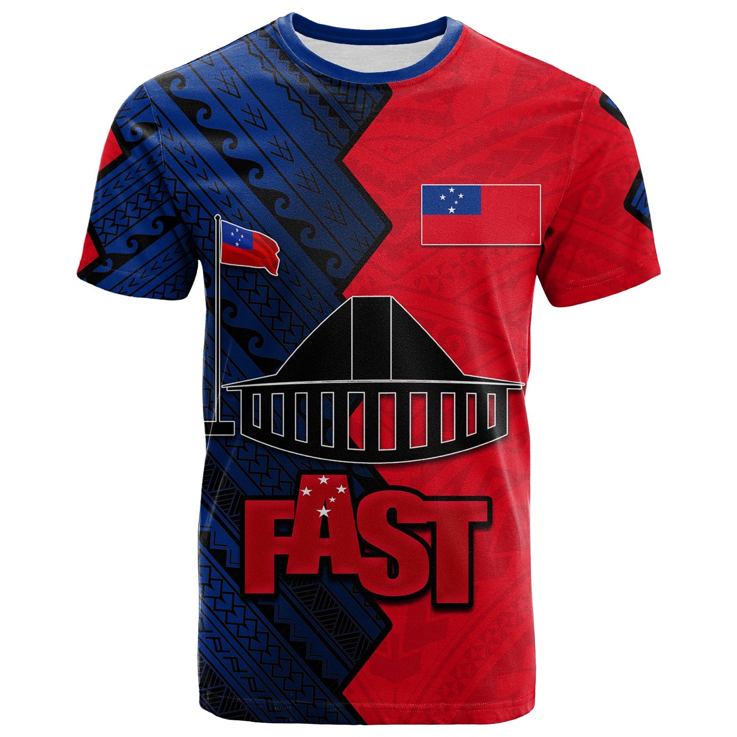  Fast Samoa T Shirt Half Style