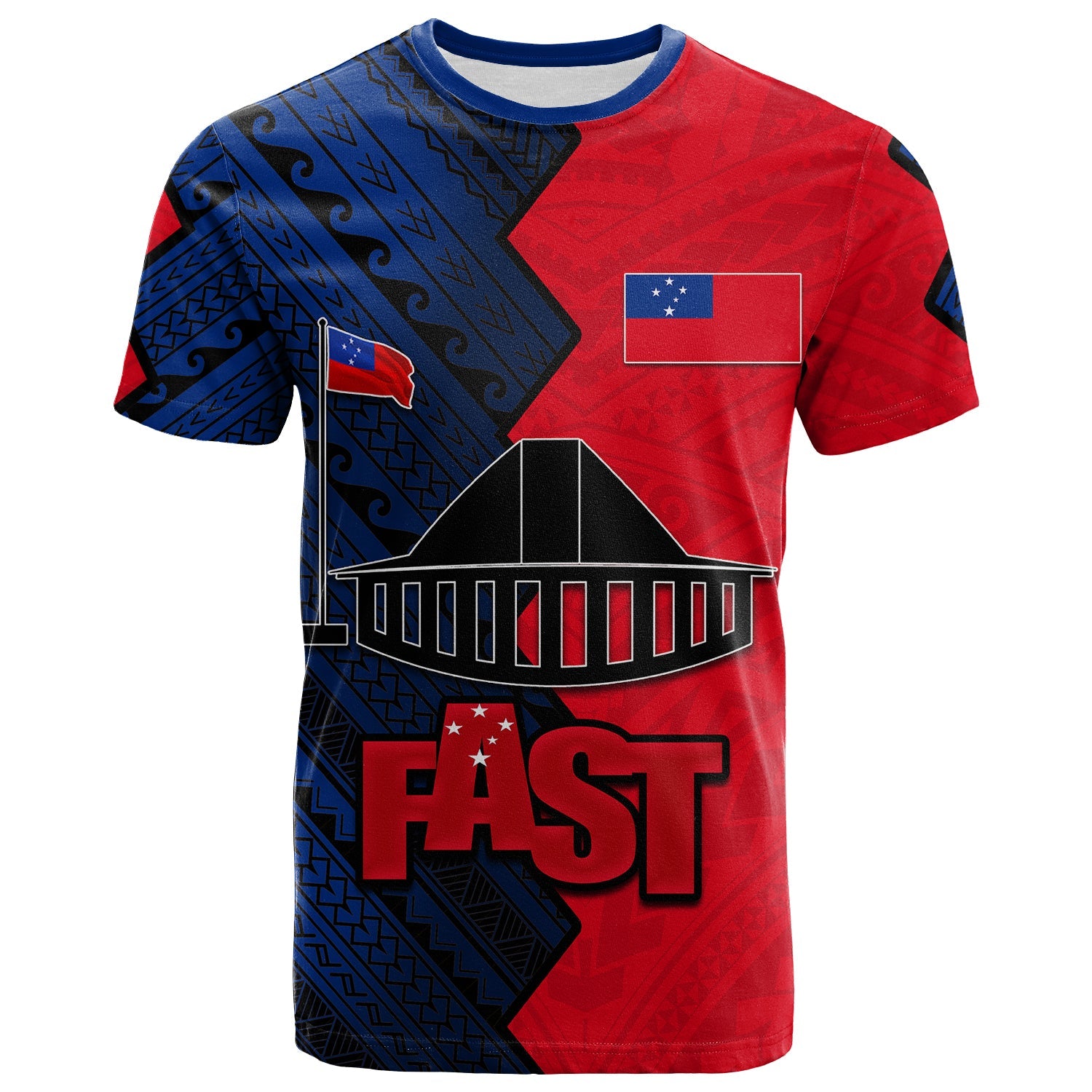  Fast Samoa T Shirt Half Style