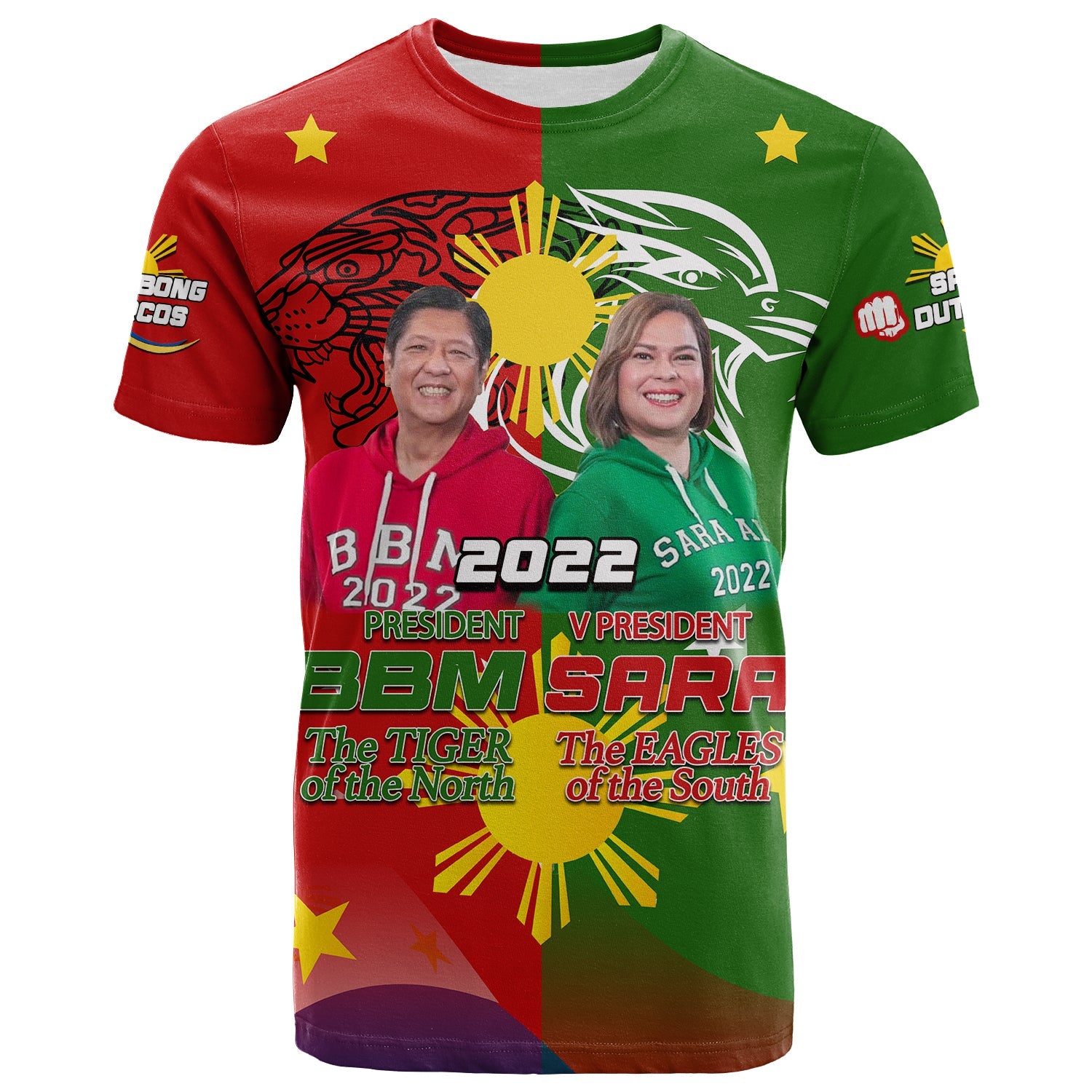 Philippines T Shirt Bbm And Sara 2022