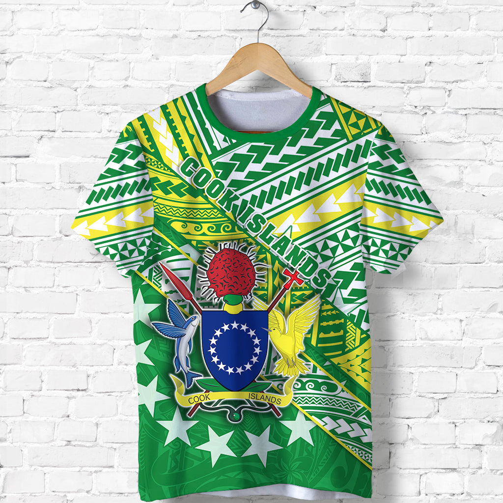 Cook Islands Rugby T Shirt New Breathable
