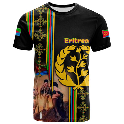 Custom Eritrea Martyrs Day T Shirt EPLF Mix Tilet
