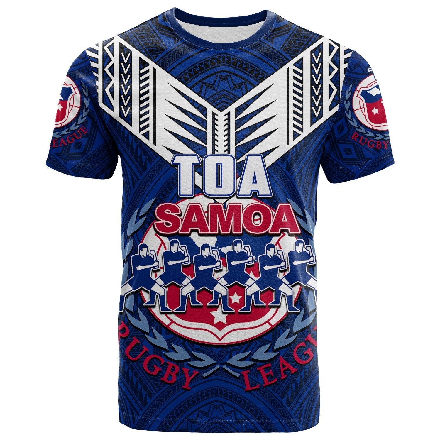 Toa Samoa Rugby T Shirt Siva Tau Jersey