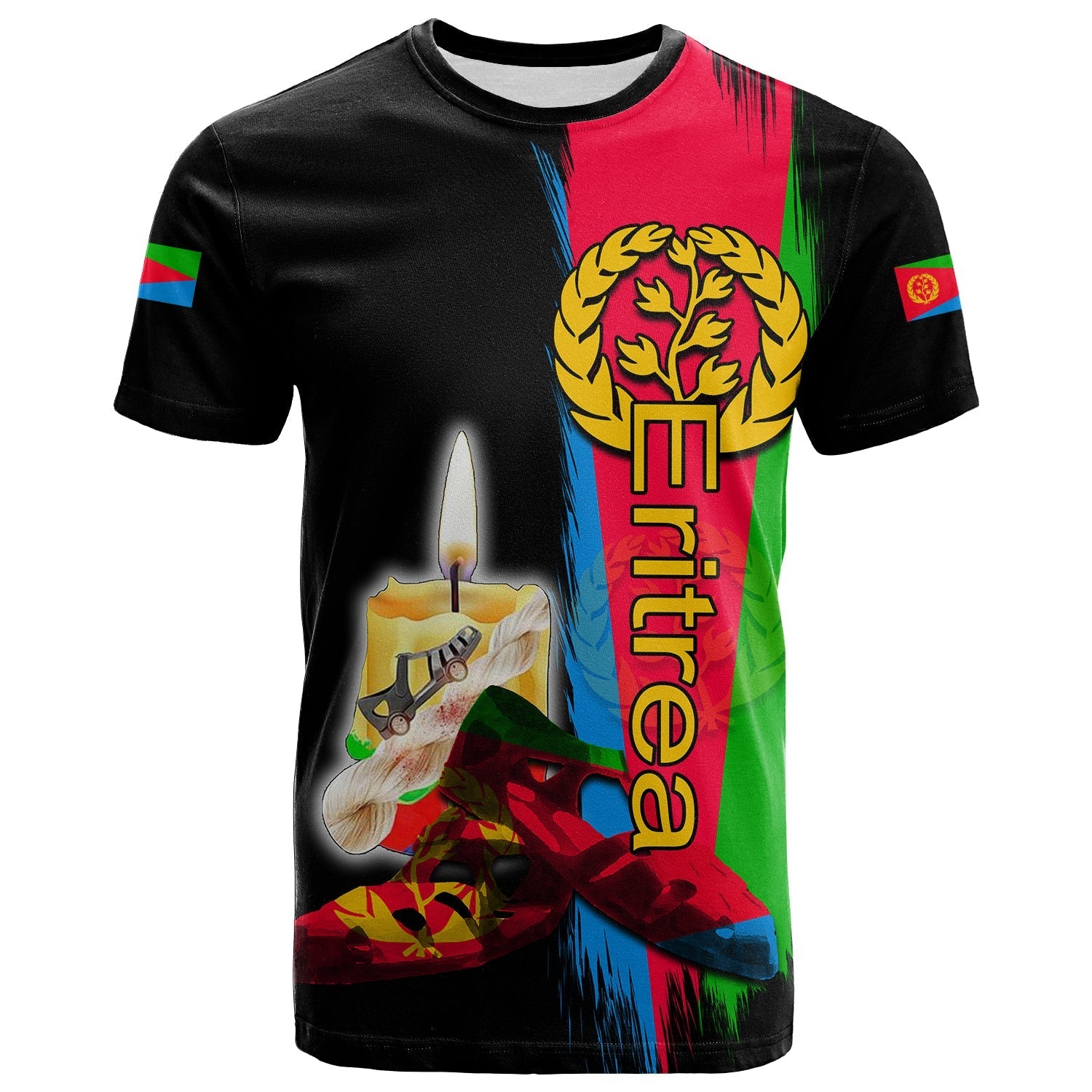 Eritrea Martyrs Day T Shirt In Memory Black Style