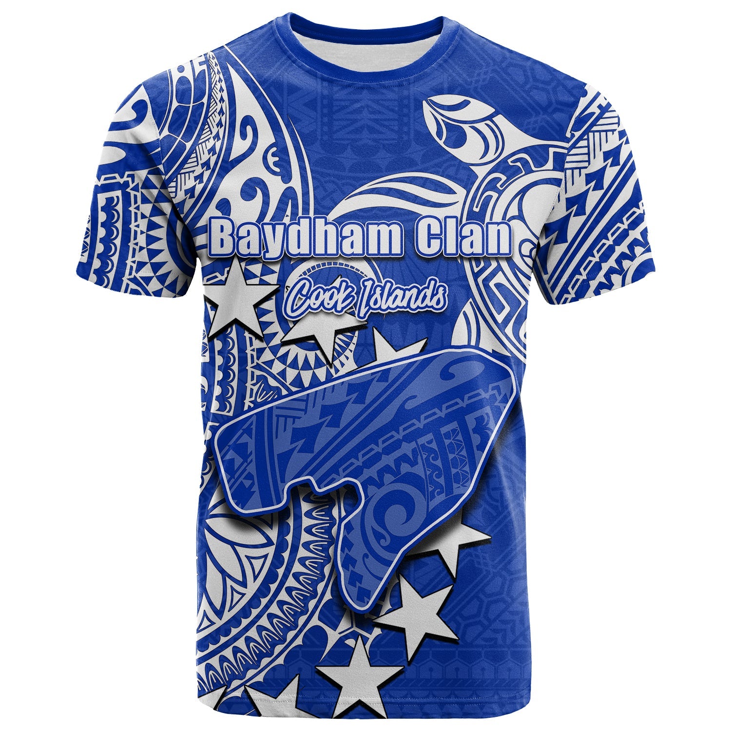  Cook Islands T Shirt Pukapuka Baydham Clan