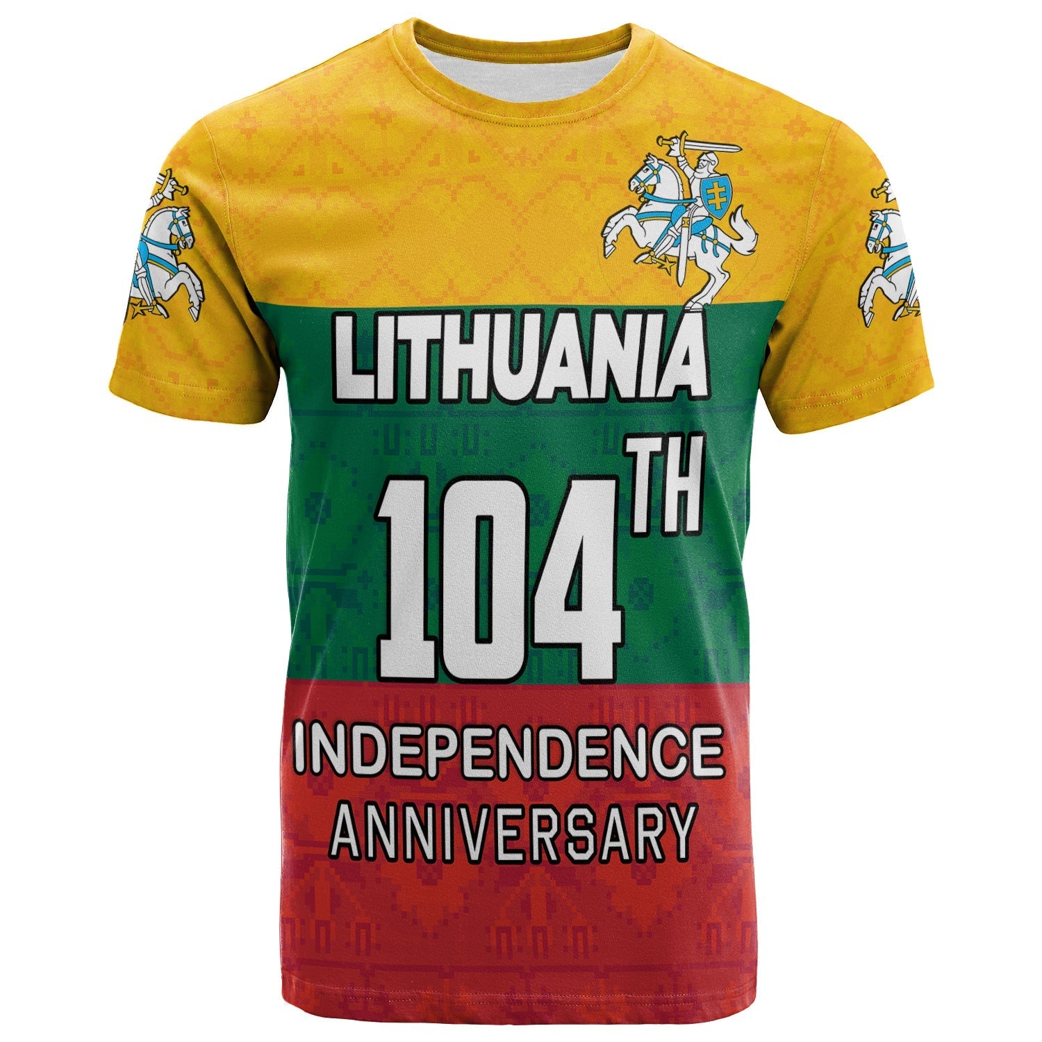 Lithuania 104th Independence Anniversary T Shirt