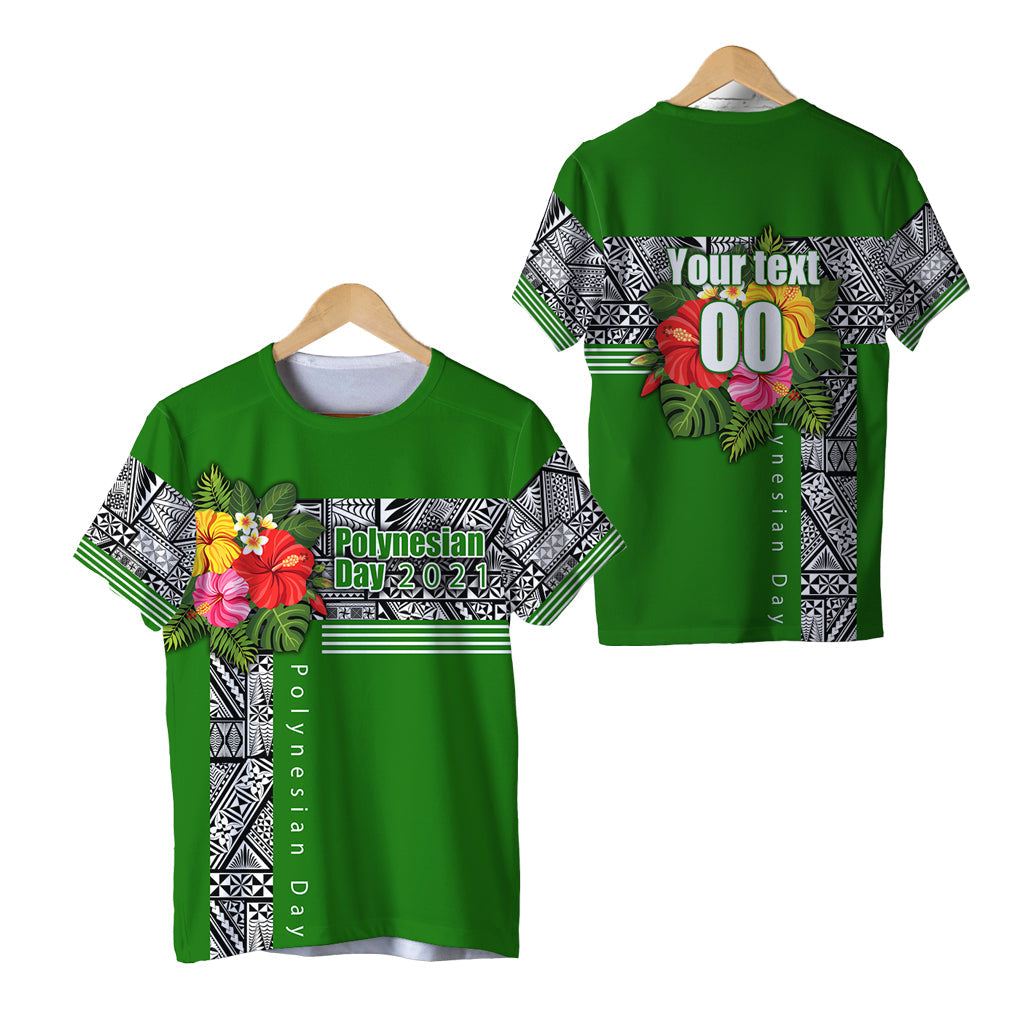 Custom Personalised Polynesian Day T Shirt Simple Style -