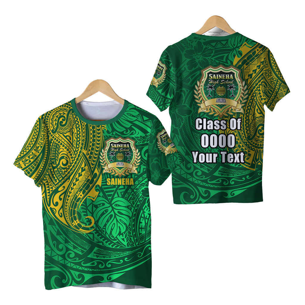 Custom Personalised Saineha Tonga T Shirt Polynesian Special - Class Of -