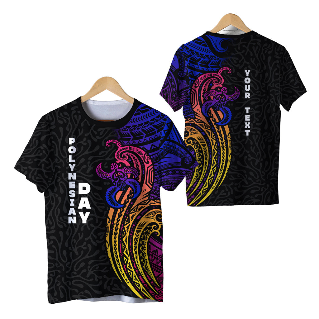 (Custom Personalised) Polynesian Day T Shirt Modern Style