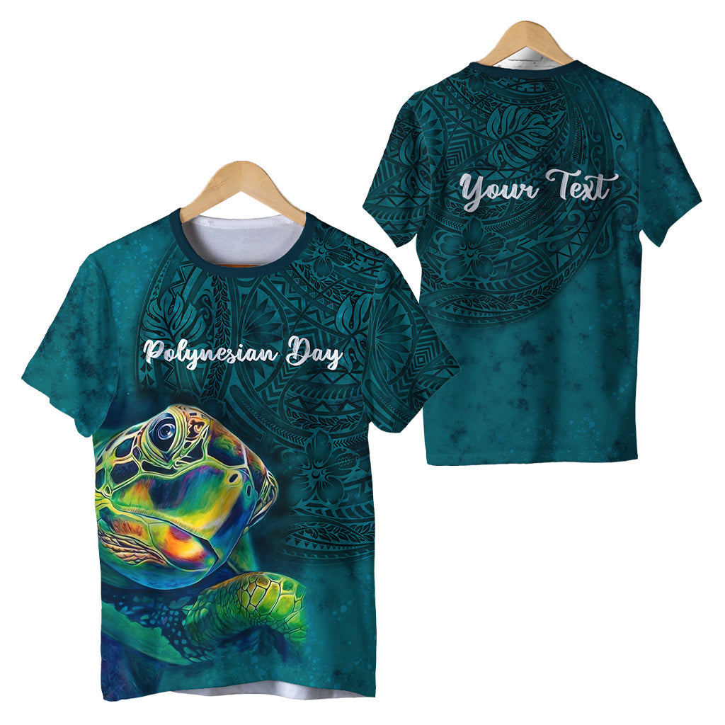 (Custom Personalised) Polynesian Day T Shirt Ocean Style