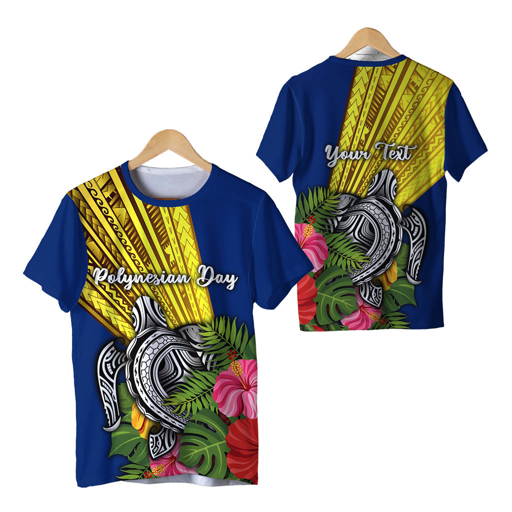 (Custom Personalised) Polynesian Day T Shirt Sun Style