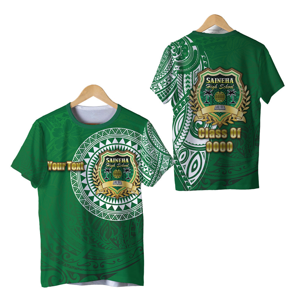 Custom Personalised Saineha Tonga T Shirt Tattoo Style - Class Of -