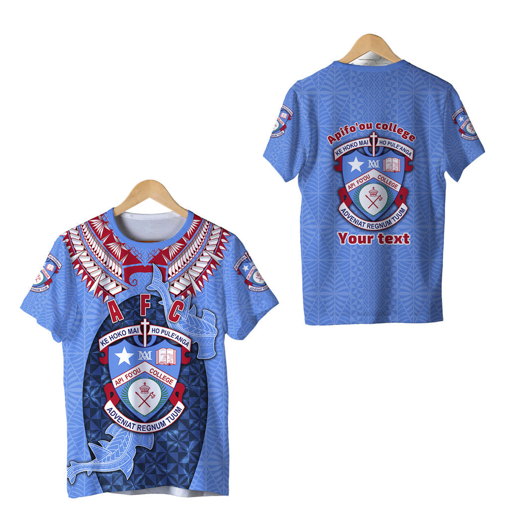 Custom Personalised Tonga Apifo'Ou College T - Shirt Special Style