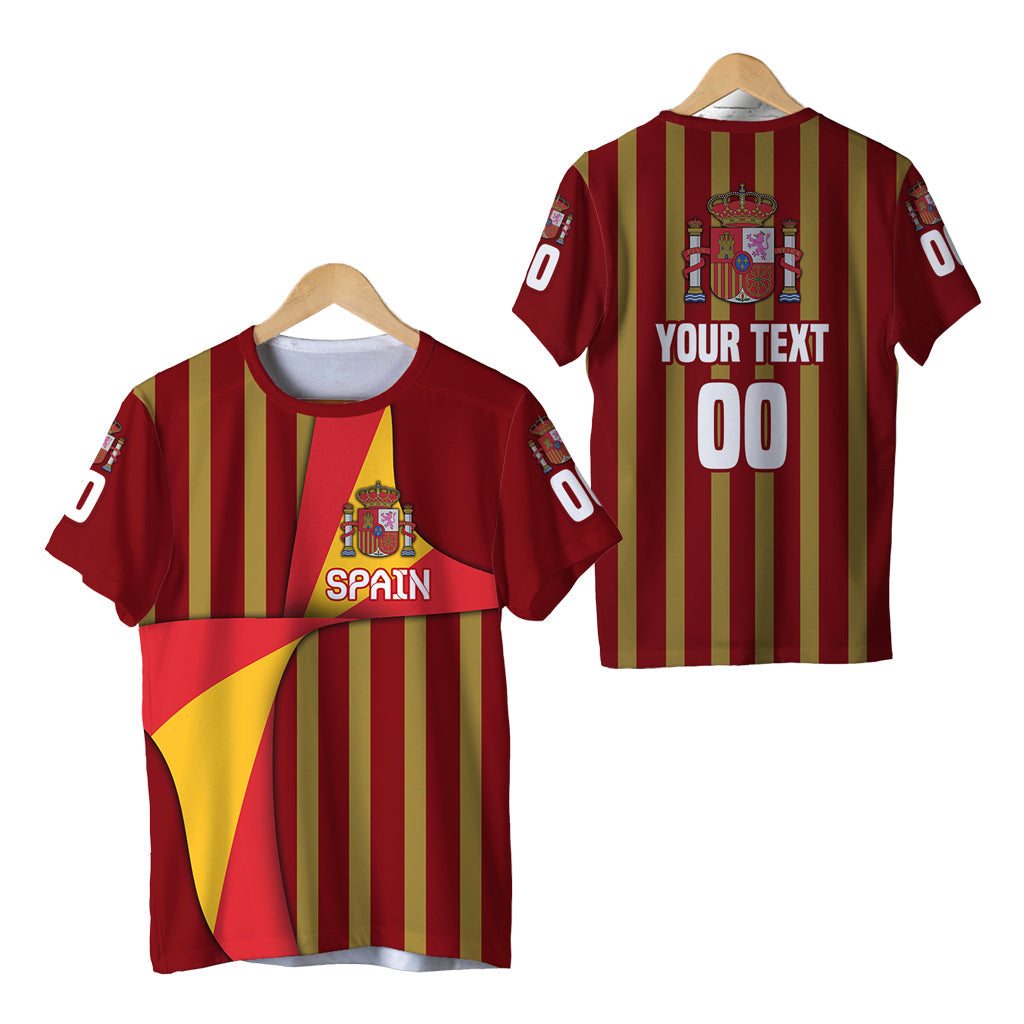 Custom Spain Football 2021 T Shirt Special Style