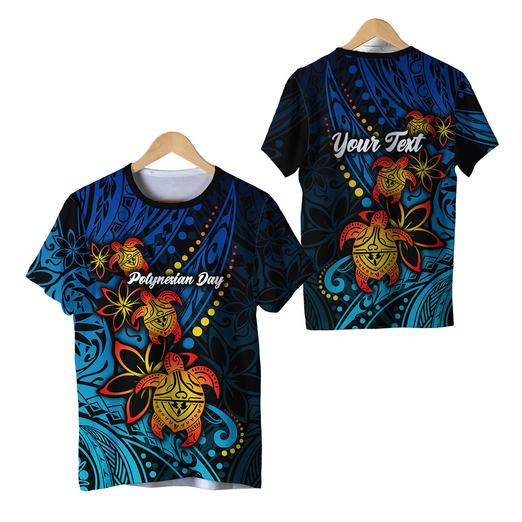 (Custom Personalised) Polynesian Day T Shirt Turtle Style