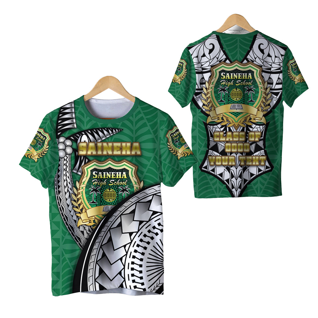 Custom Personalised Saineha Tonga T Shirt Polynesian Style Special - Class Of -