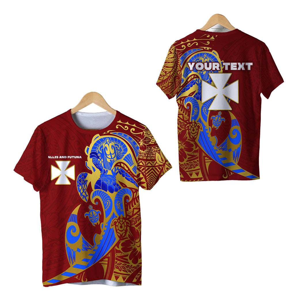 (Custom Personalised) Wallis and Futuna T Shirt Polynesian Royal Style