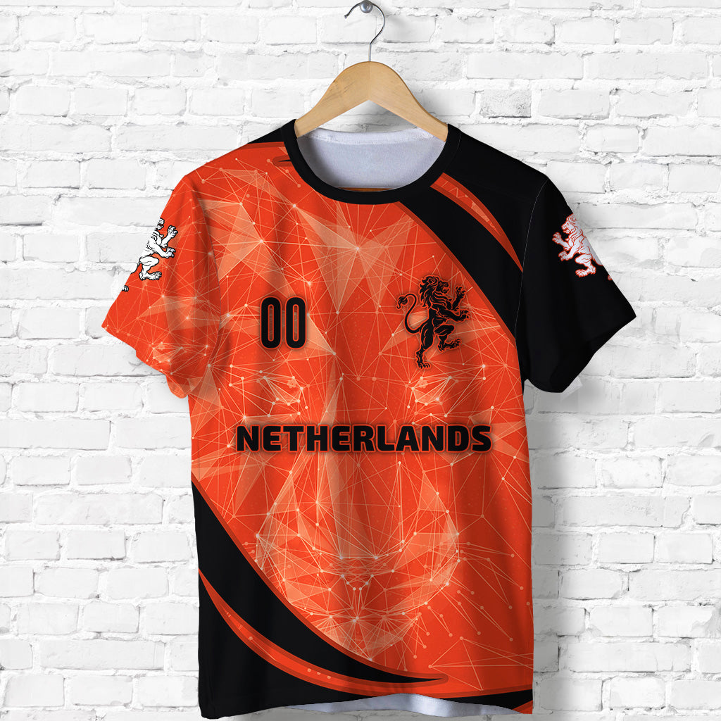 Custom The Netherlands Football 2021 T Shirt Sport Style