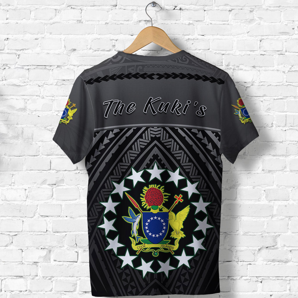 The Kuki'S T Shirt Cook Islands Rugby Black