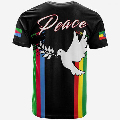Ethiopia and Eritrea T Shirt Peace