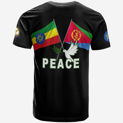 Ethiopia and Eritrea T Shirt Strong Friendship