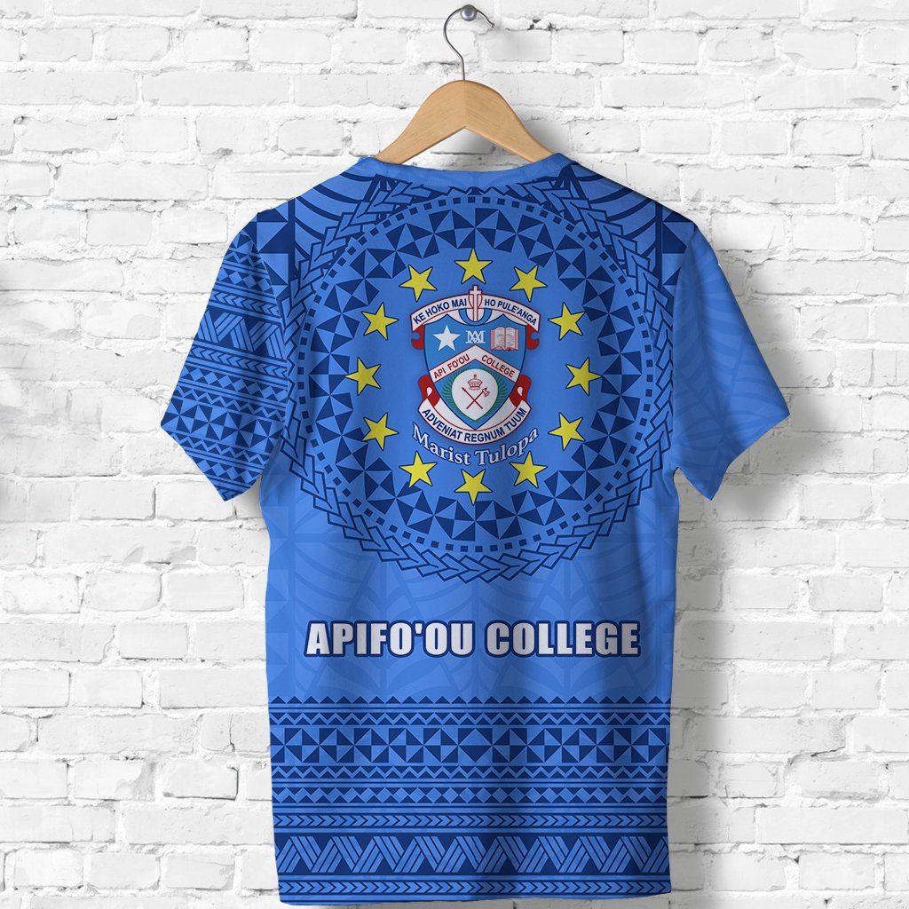 Marist Tulopa APIFO'OU COLLEGE T Shirt Blue Sky